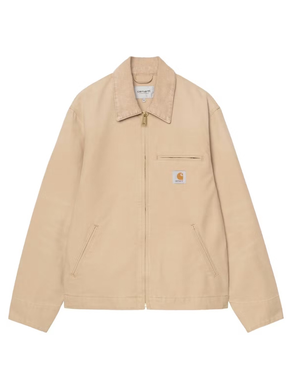 CARHARTT WIP DETROIT JACKET DUSTY HAMILTON BROWN CANVAS